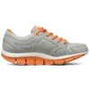 Liv Laufschuhe Grau/Orange/Weiss