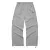 Logo-Letter-Straight-Casual-Hose «Grey»