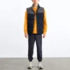 Logo Small Patchwork Sports Standkragen-Daunenweste «Multi-Color»
