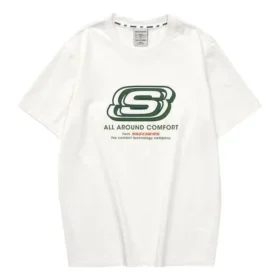 Logo-T-Shirt «White Green»
