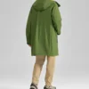 Lässige 2-in-1-Kapuzenjacke «Green Orange»