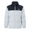 Lässige Daunenjacke «Grey Black»