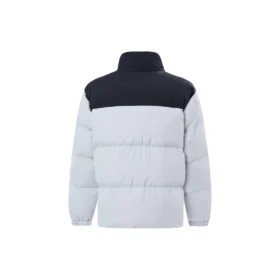 Lässige Daunenjacke «Grey Black»