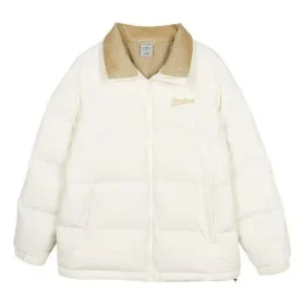 Lässige Daunenjacke «White Tan»