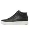 Lässige High-Top-Schuhe «Black White»