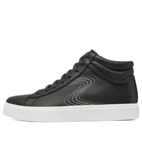 Lässige High-Top-Schuhe «Black White»