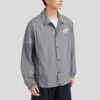 Lässige Jacke mit Aufdruck „Grey“