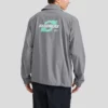 Lässige Jacke mit Aufdruck „Grey“