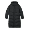 Lässige lange Daunenjacke «Black»