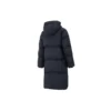 Lässige lange Daunenjacke «Black»