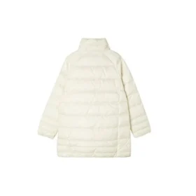 Lässige lange Daunenjacke «Multu-Color»