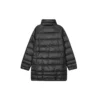 Lässige lange Daunenjacke «Multu-Color»