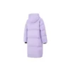 Lässige lange Daunenjacke «Purple»