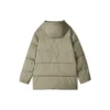 Lässige lange Daunenjacke «Teal»
