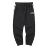 Lässige Webhose „Schwarz-Weiss“