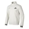 Lässiger Pullover mit halbem Reissverschluss „White Black“