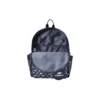 Lässiger Rucksack mit Buchstabenprint «Navy White»