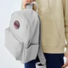 Lässiger Rucksack mit grossem Fassungsvermögen „Weiss Rot“