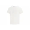 Lässiges Kurzarm-T-Shirt «White Red»