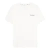 Lässiges Sport-T-Shirt mit kurzen Ärmeln «White Yellow»