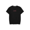 Lässiges T-Shirt mit Aufdruck «Schwarz Rot Weiss»
