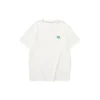 Lässiges T-Shirt mit Aufdruck „White Blue“