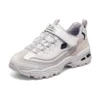 Marathon-Schuhe «Weiss Rosa Schwarz»