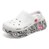 Max Cushioning Foamies «Weiss Schwarz Rosa»