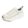 Max Cushioning Premier Low-Top-Laufschuhe Weiss/Grau