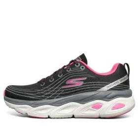 Max Cushioning Ultimate Low-Top-Laufschuhe Schwarz/Pink