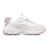 Mädchen-Low-Running-Schuhe KIDS Weiss/Lila
