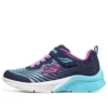 Microspec Rejoice Racer Sportschuhe «Schwarz Blau Rosa»