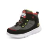 Microspec Zovox Blended Velcro Schuhe «Schwarz Grau Rot»