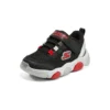 Mighty Glow Sneaker «Black Red»