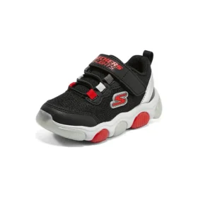 Mighty Glow Sneaker «Black Red»