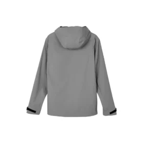 Modische gewebte Kapuzenjacke «Grey»
