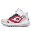 Monster Schuhe „Weiss Rot Marineblau“