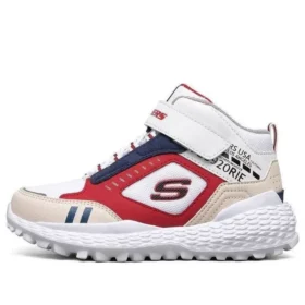 Monster Schuhe „Weiss Rot Marineblau“