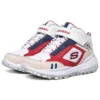 Monster Schuhe „Weiss Rot Marineblau“