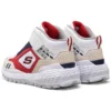 Monster Schuhe „Weiss Rot Marineblau“