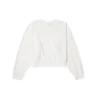 Neujahrskollektion: Lässiges Langarm-T-Shirt «White Red»