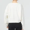 Neujahrskollektion: Lässiges Langarm-T-Shirt «White Red»