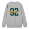 Number Printed Crew Sweatshirt «Grey Black White»