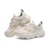 Old-School-Schuhe D‘ Lites «Beige White»