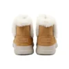 On-the-GO Joy Schneestiefel „Braun-Weiss“