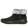 On-the-GO Joy Schneestiefel mit Fell «Schwarz-Weiss»