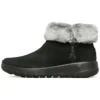 On-the-GO Joy Schneestiefel mit Fell «Schwarz-Weiss»