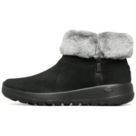 On-the-GO Joy Schneestiefel mit Fell «Schwarz-Weiss»