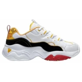 One Punch Man x Skechers D lites 3.0 Low-Top-Laufschuhe Weiss/Schwarz/Gelb