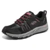Outdoor Trekking Low Cut «Schwarz Rot Grau»